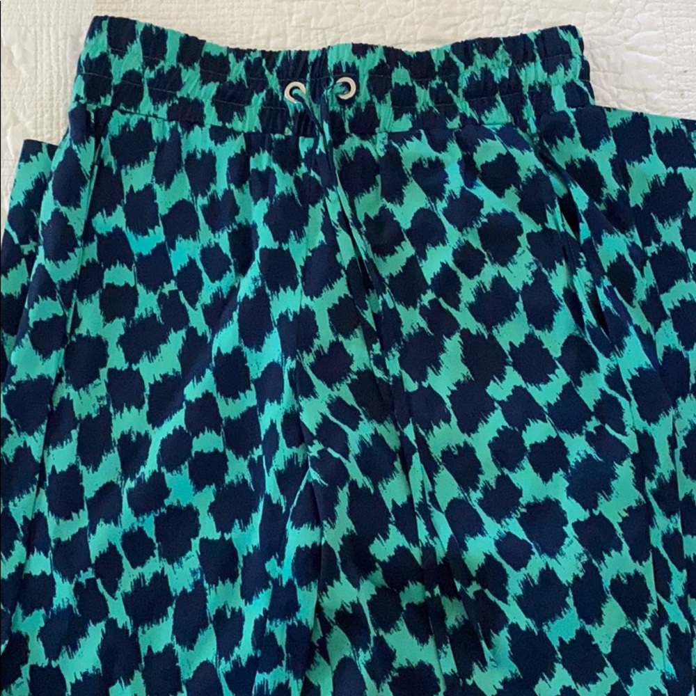 Diane von Furstenberg Lulu Print Pants Size Small - Picture 4 of 6